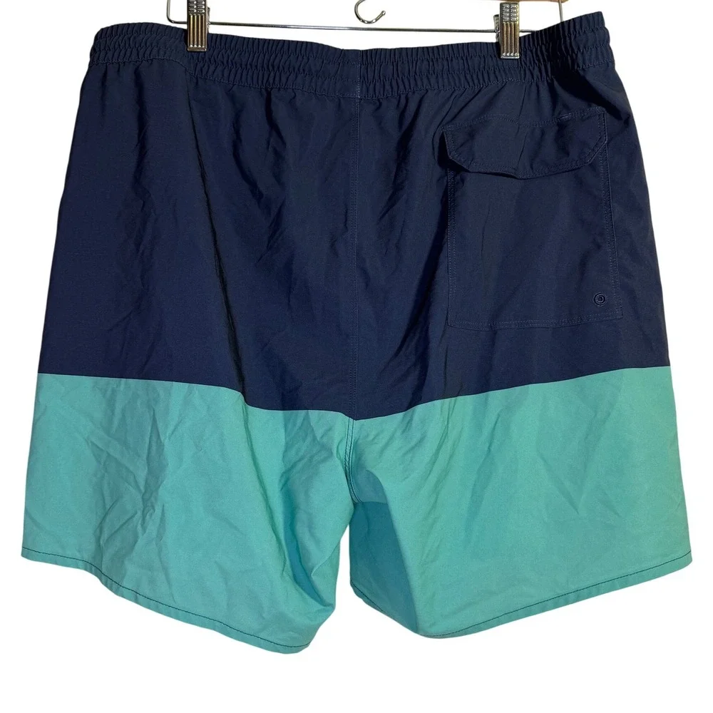 Patagonia Hydro Series Boardshorts Men's XL Blue Teal Swim Trunks Pockets‎